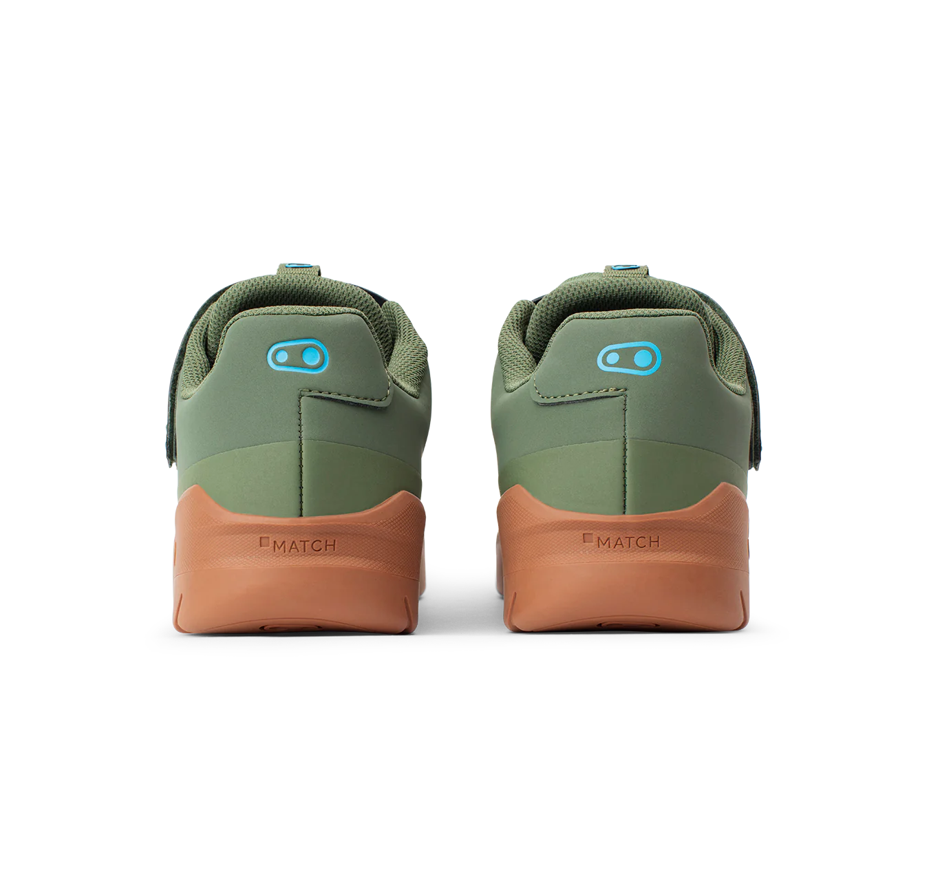 Chaussures VTT CRANKBROTHERS MALLET ENDURO SPEED LACE CLIP-IN Vert/Bleu
