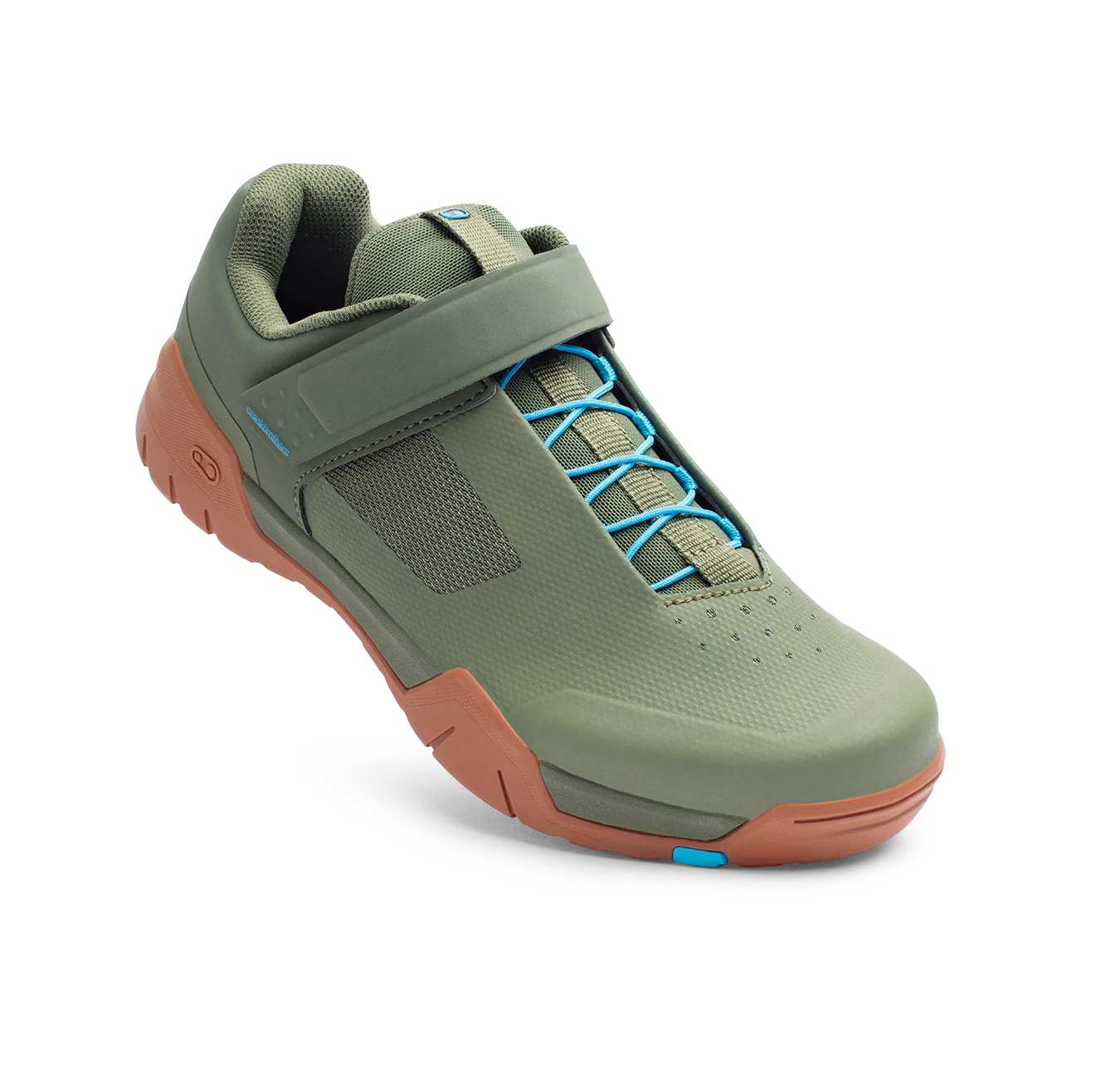 Chaussures VTT CRANKBROTHERS MALLET ENDURO SPEED LACE CLIP-IN Vert/Bleu