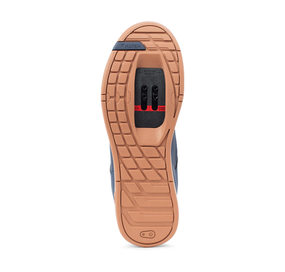 Chaussures VTT CRANKBROTHERS MALLET LACE CLIP-IN Marine/Argent/Gum