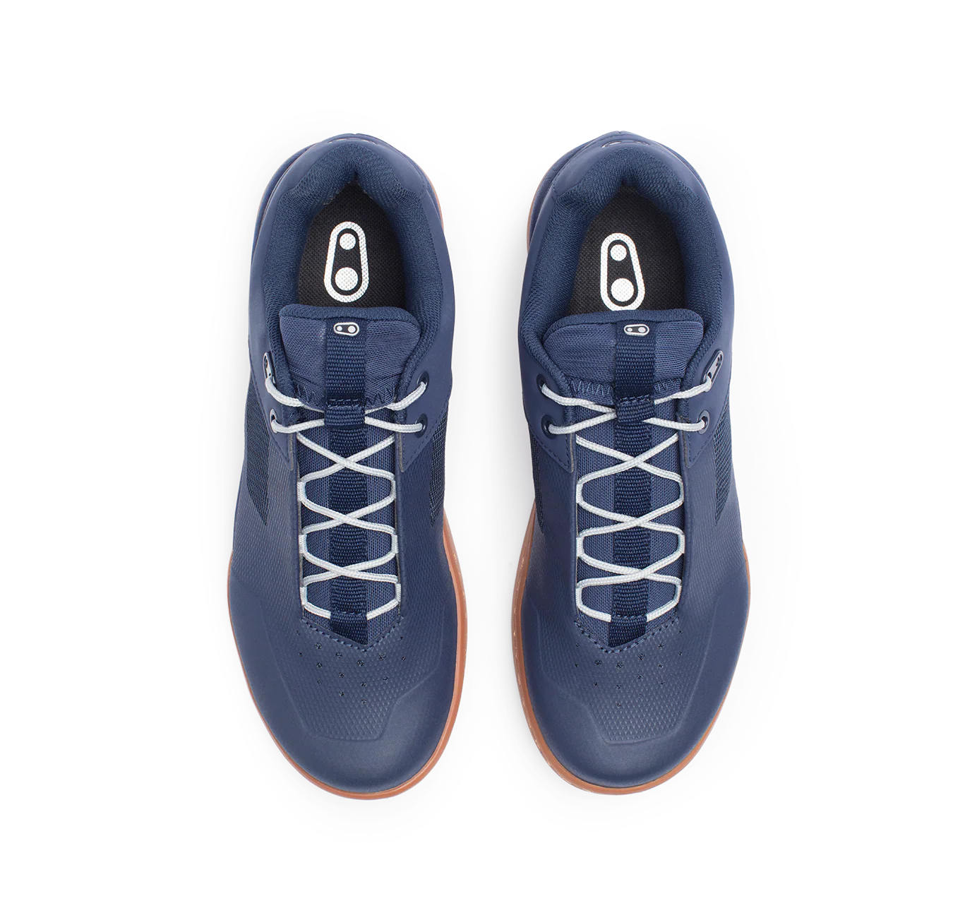 CRANKBROTHERS MALLET LACE Clip MTB-sko Navy/Silver/Gum