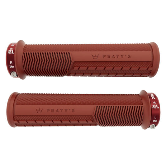 Grips PEATY'S MONARCH PRO KNURL Supersoft Brick Red