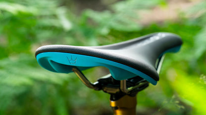 Selle PEATY'S Monarch Rails Cromo Turquoise