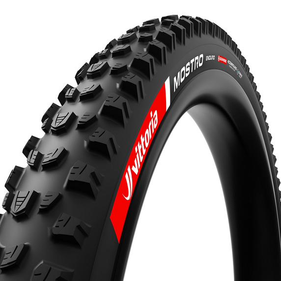 Pneu VITTORIA MOSTRO ENDURO 29x2.40 4C Graphene Tubeless Ready Souple Noir