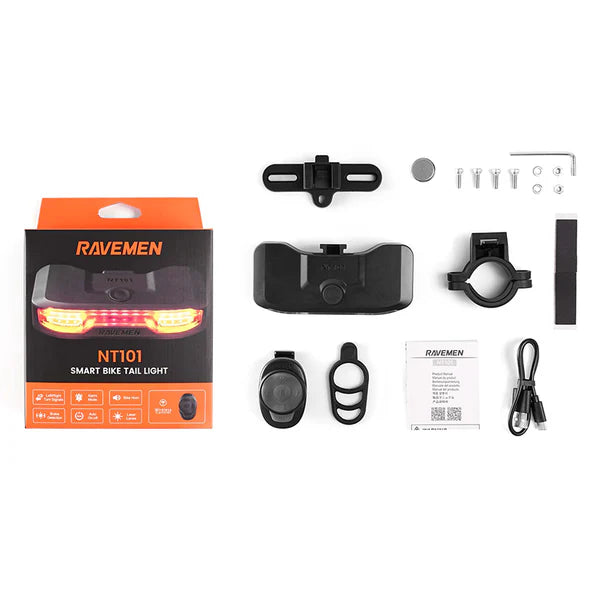 Bagbelysning RAVEMEN RADAR NT201