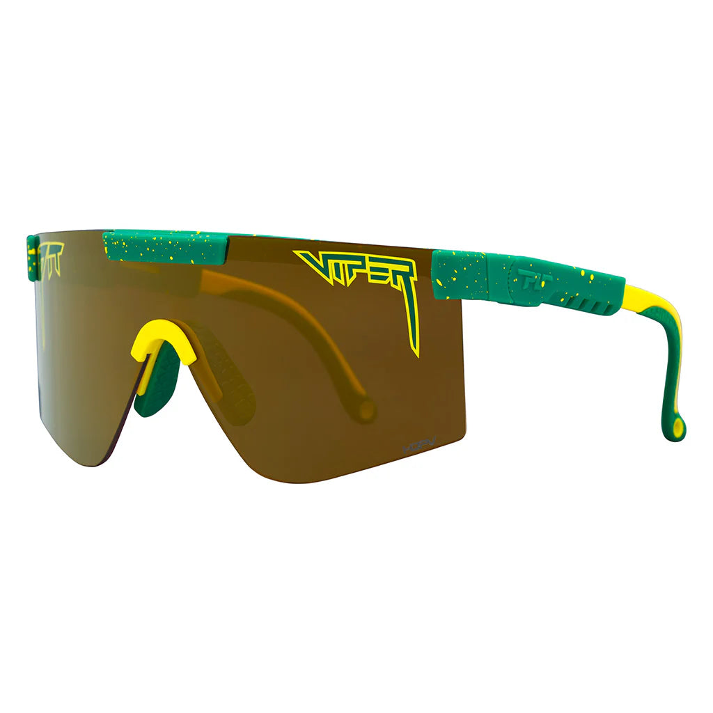 PIT VIPER THE STRAYA ORIGINAL 2.0 WIDE HDPV Polariserade skyddsglasögon Guld