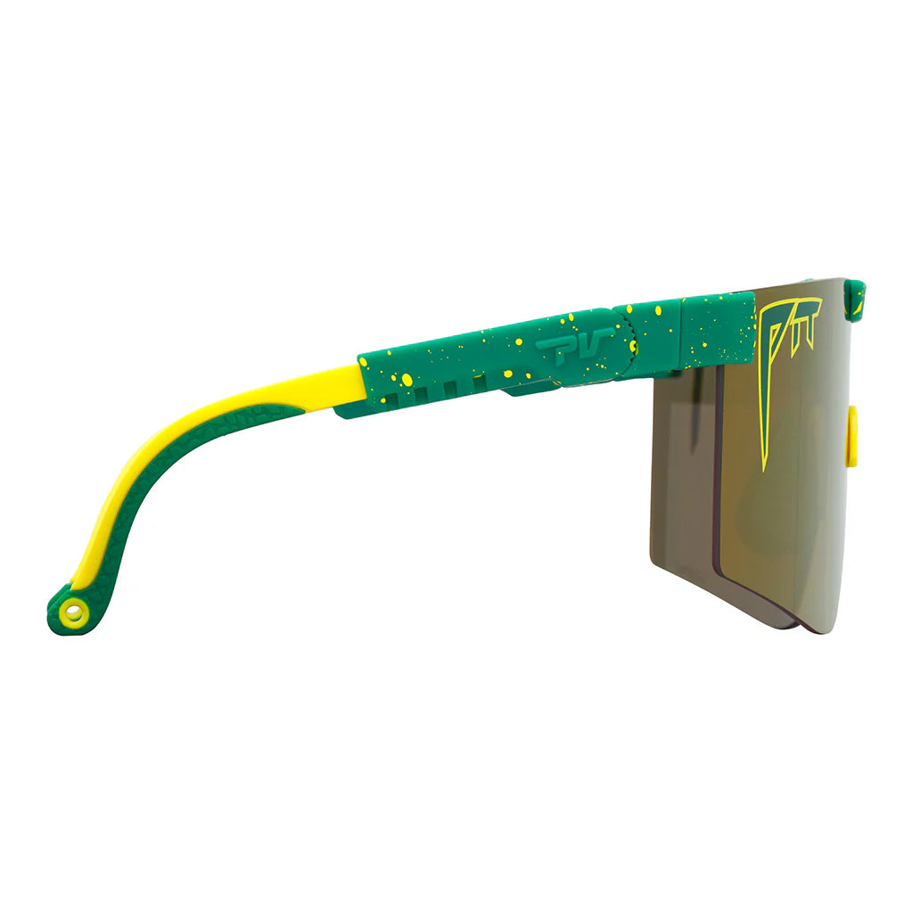 PIT VIPER THE STRAYA ORIGINAL 2.0 WIDE HDPV Polariserade skyddsglasögon Guld