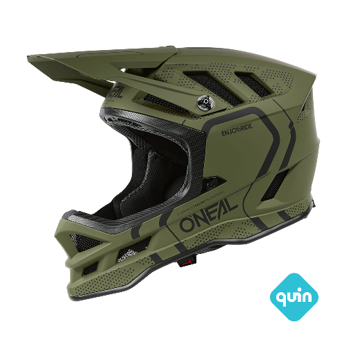 Kask MTB O'NEAL BLADE POLYACRYLITE STRIKE zielony/czarny