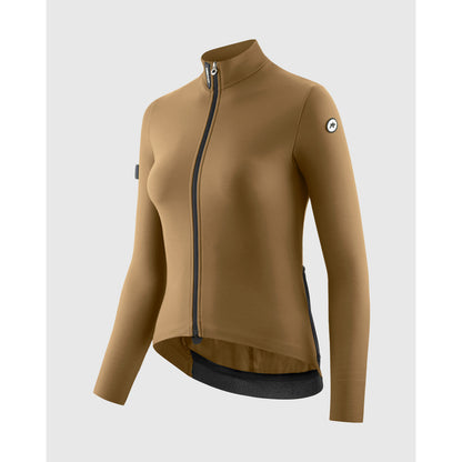 Maillot ASSOS UMA GT SPRING FALL C2 Manches Longues Femme Bronze Ash