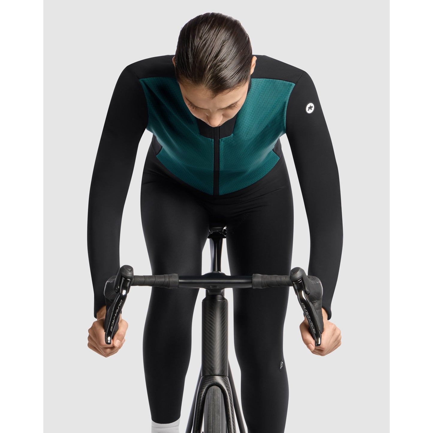 ASSOS UMA GT HASHOOGI S11 Foundation grøn jakke til kvinder