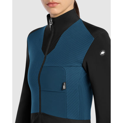 Veste ASSOS DYORA R HABU WINTER S11 Femme Petrol Blue