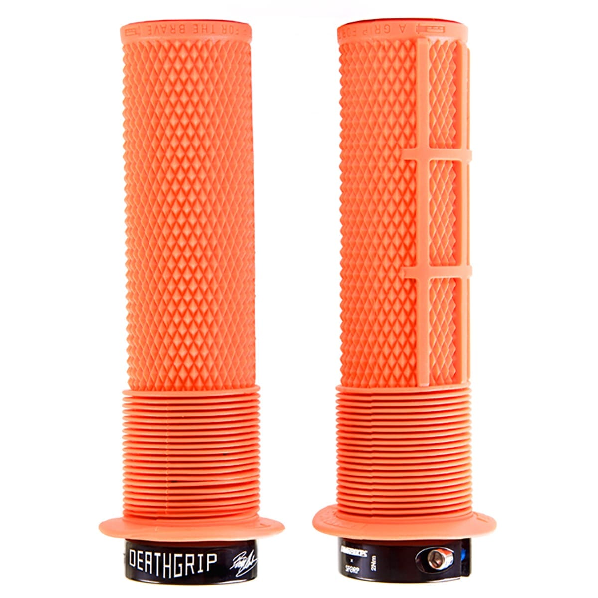 Grips DMR DEATHGRIP Flange Large Lock-on Orange