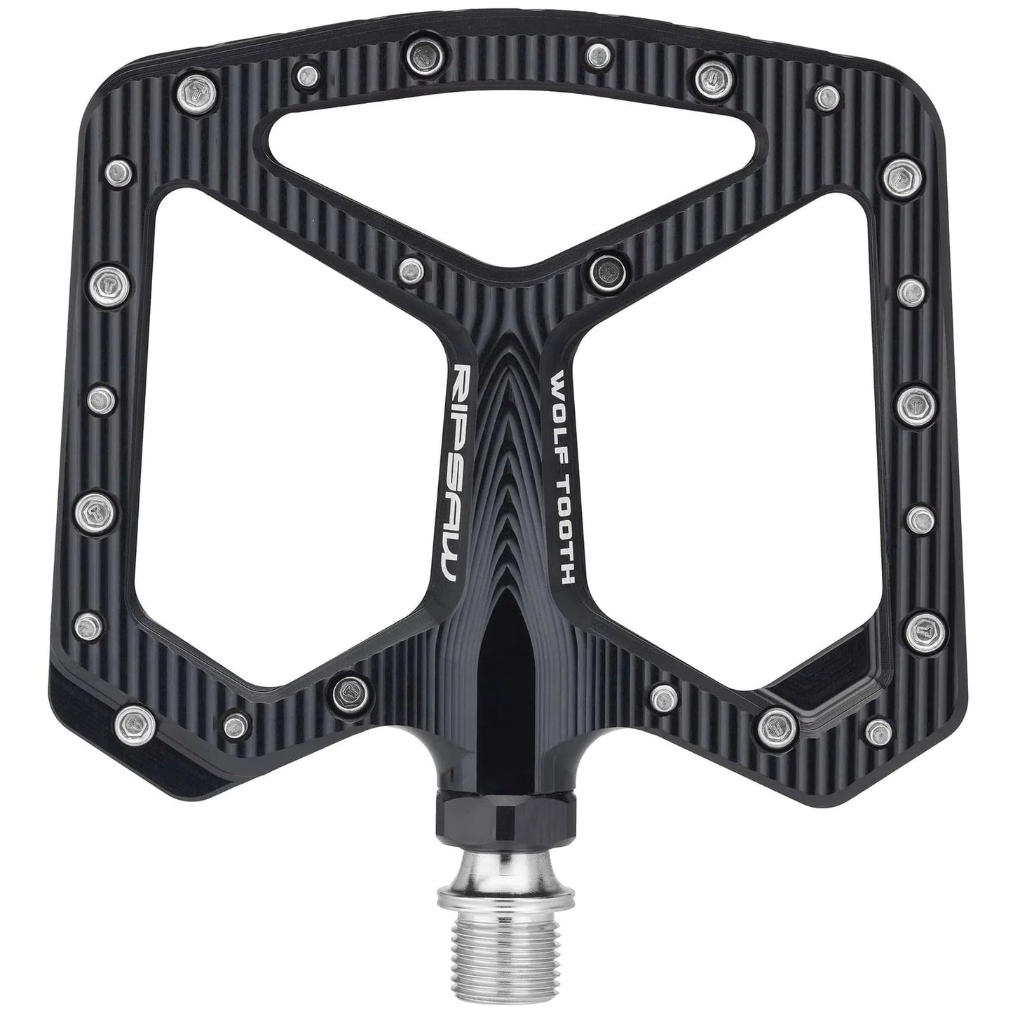 Ploché pedály WOLF TOOTH RIPSAW – černé