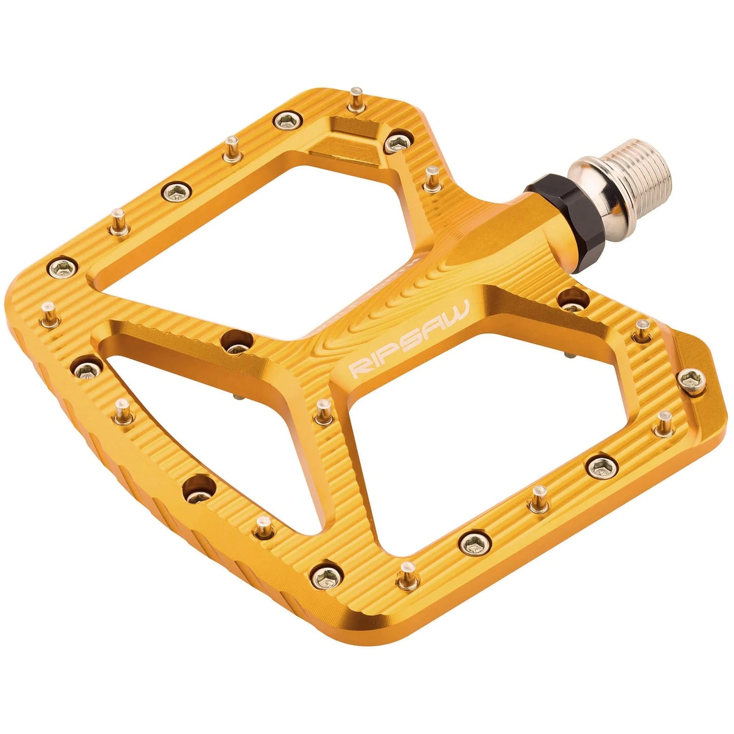 Ploché pedály WOLF TOOTH RIPSAW, zlaté