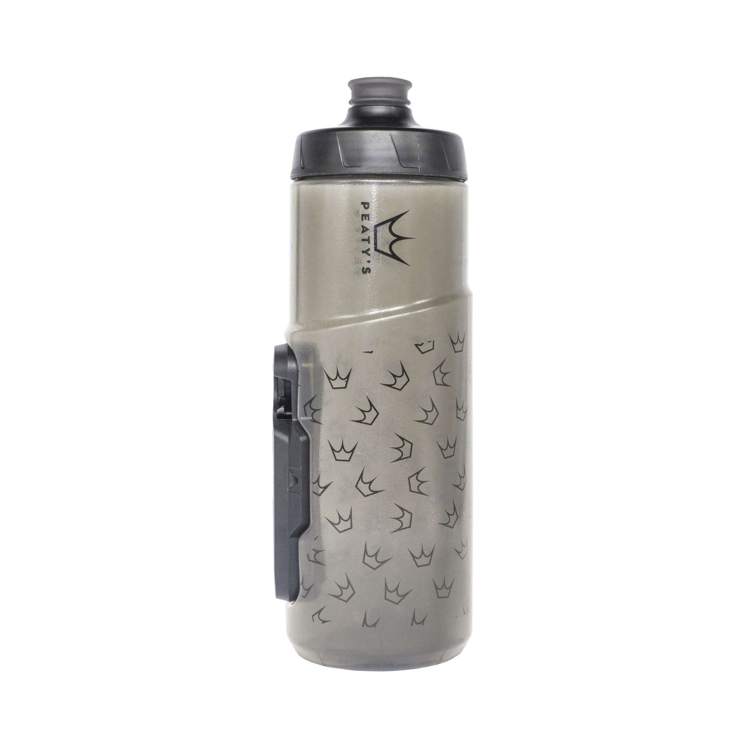Kit Bidon et Porte-Bidon PEATY'S X FIDLOCK Logo (600ml) Transparent