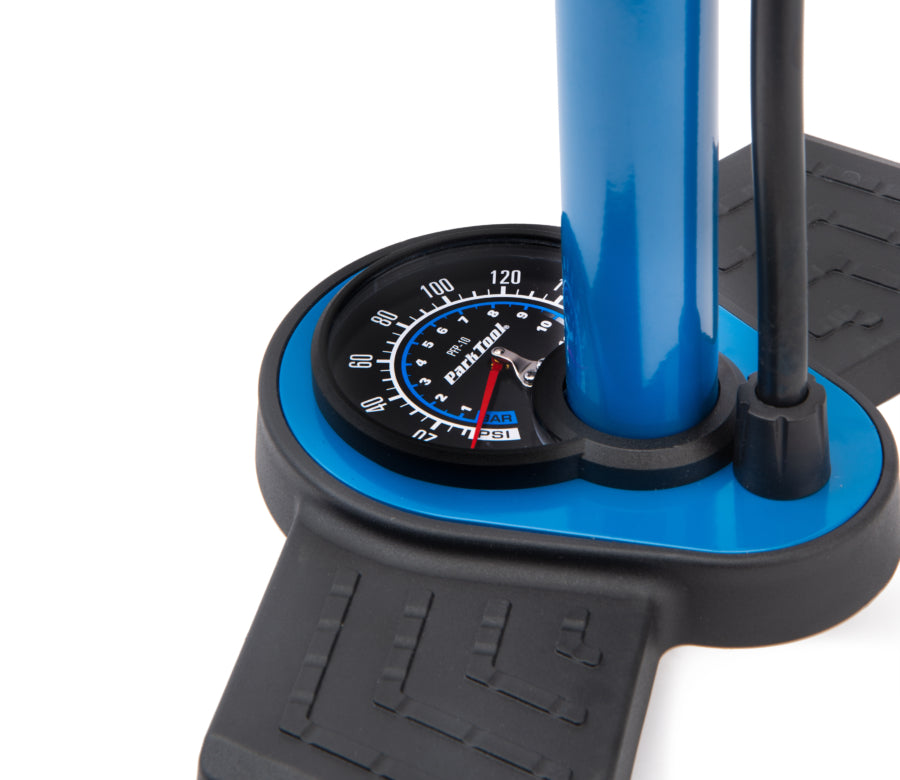 Park Tool PFP-10 base avec manomètre intégré