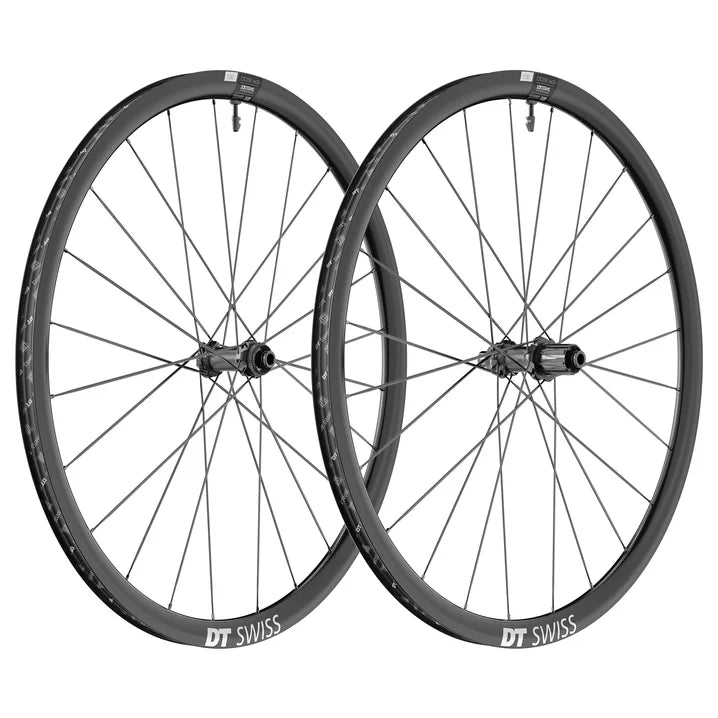 Para kół DT SWISS ER 1600 SPLINE 30 przystosowanych do jazdy bezdętkowej (centralna blokada)
