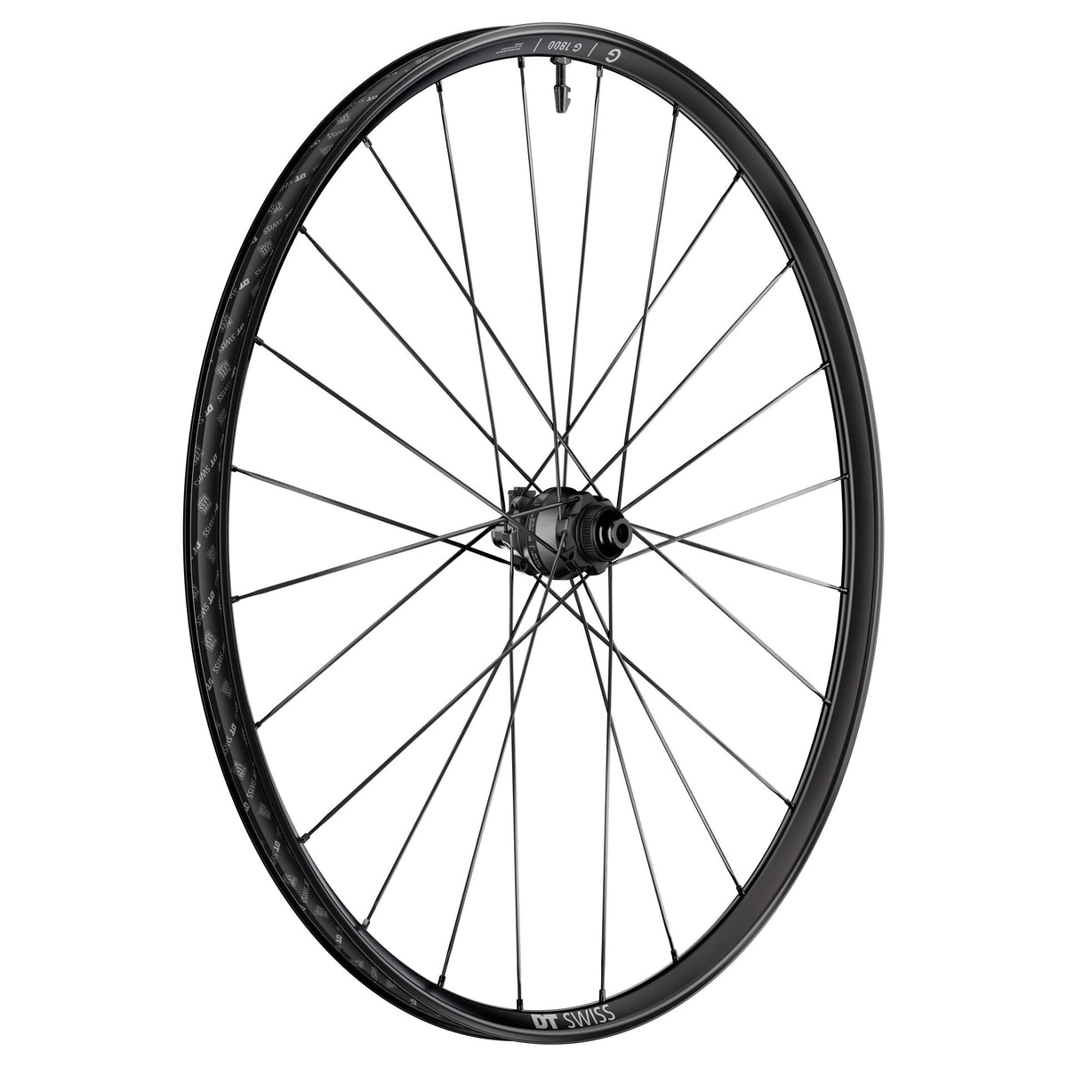 Roue Avant DT SWSISS G 1800 SPLINE 20 DISC Tubeless Ready (Center Lock) Dynamo