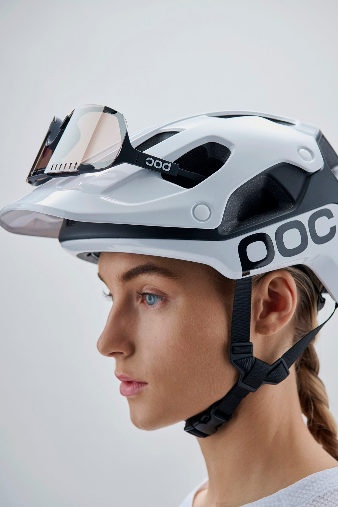 Casque VTT POC CULARIS PURE Blanc/Noir Matt
