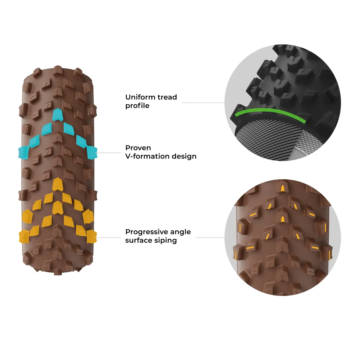 VITTORIA TERRENO PRO T60 blandet 700x40c Gravel Race Brown-dæk