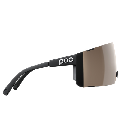 Lunettes POC PROPEL + Noir Verre Clarity Trail Partly Sunny Silver
