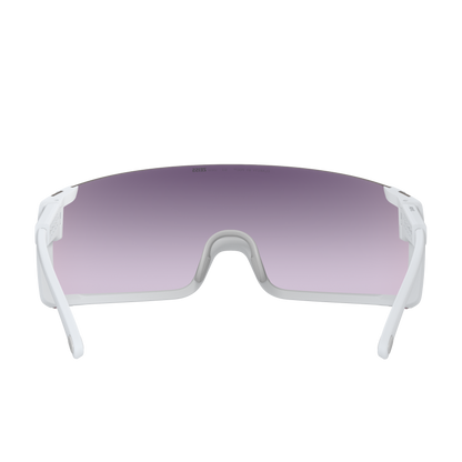 Lunettes POC PROPEL Blanc Verre Clarity Road Sunny Silver
