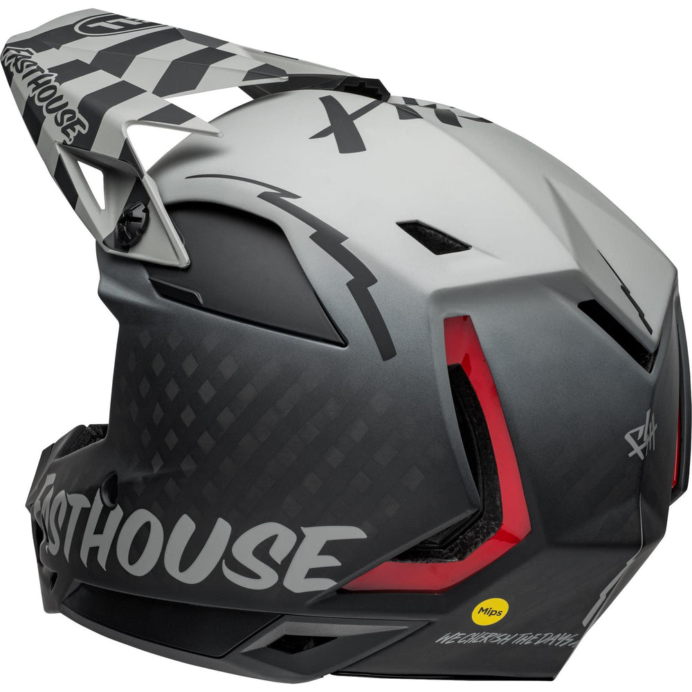 Casque VTT BELL FULL-10 MIPS SPHERICAL Gris/Noir