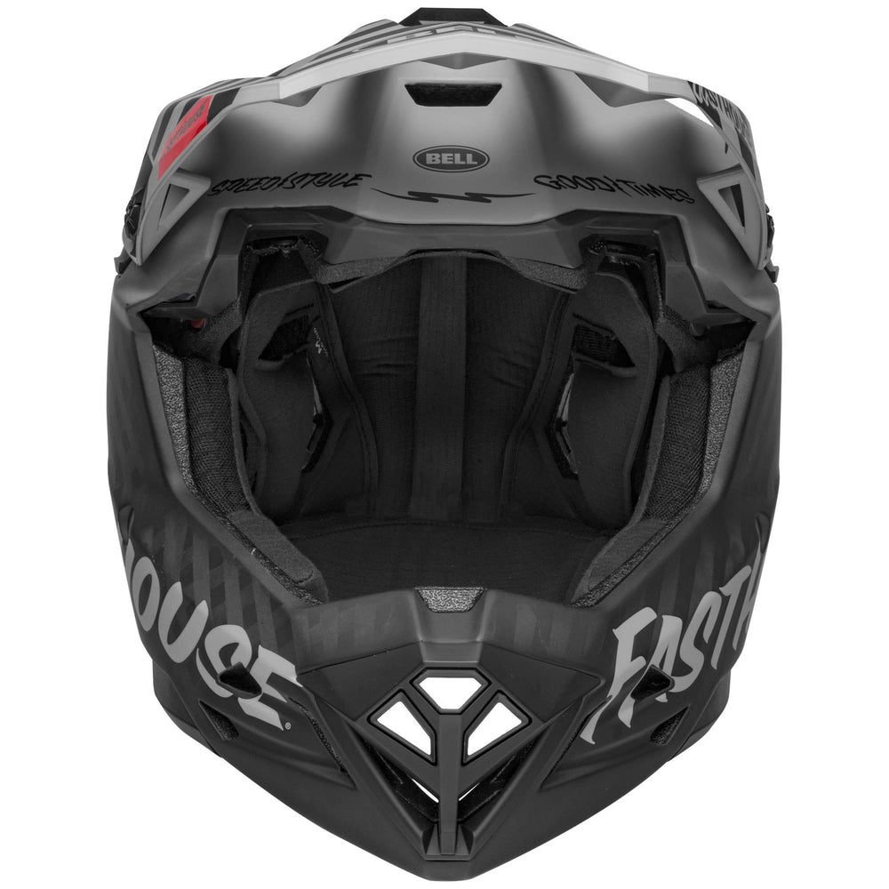 Casque VTT BELL FULL-10 MIPS SPHERICAL Gris/Noir