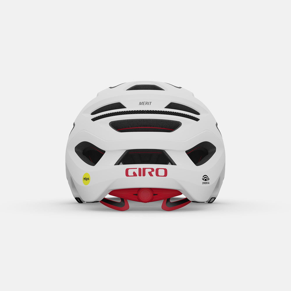 Casque VTT GIRO MERIT SPHERICAL Blanc/Noir mat