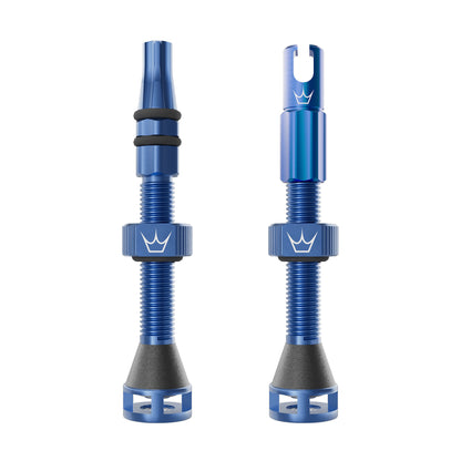 Valves Tubeless PEATY'S HOLESHOT FAST FLOW 42mm (x2) Bleu