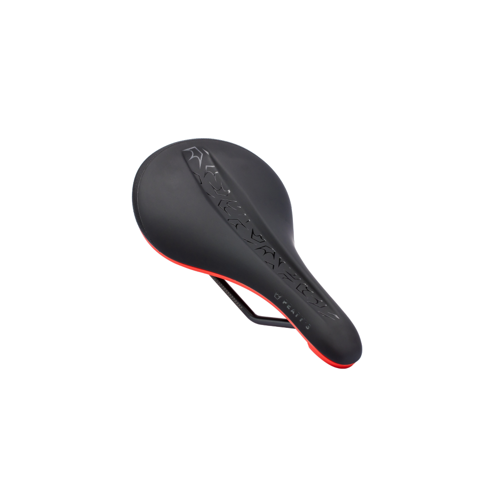 Selle PEATY'S Monarch Rails Cromo Rouge