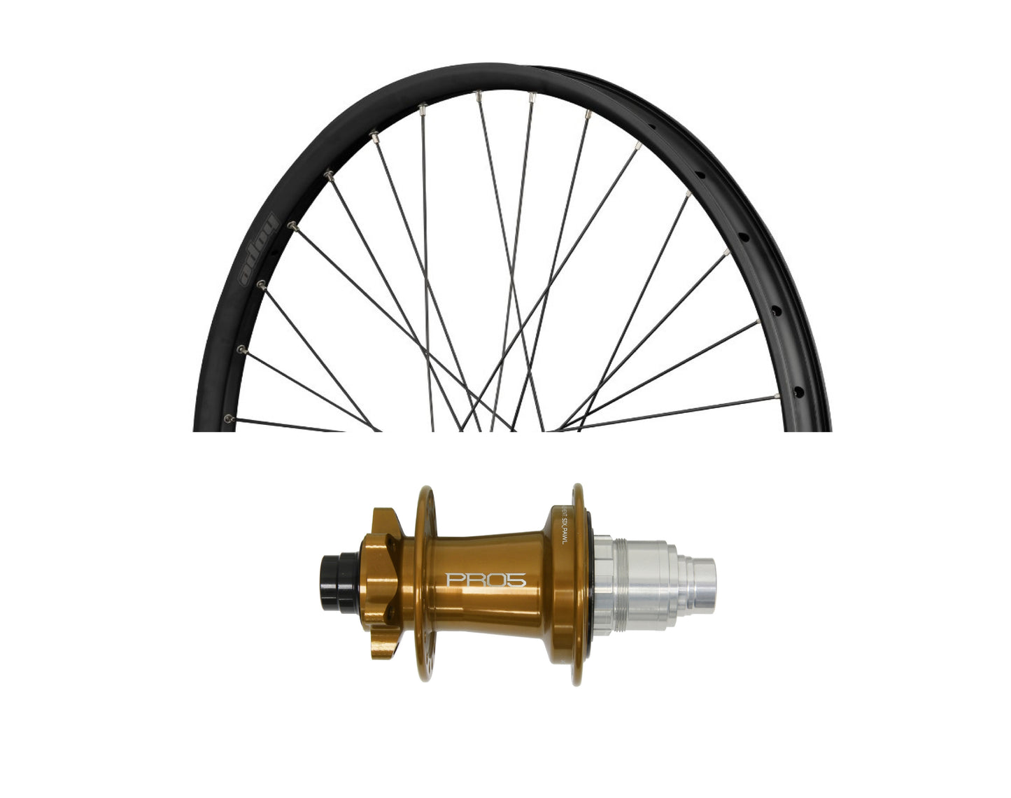 Roue arrière HOPE FORTUS 30 W 29" PRO 5 12x148 mm Bronze