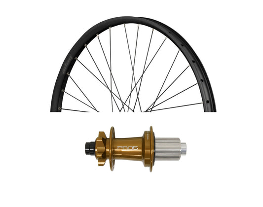 Tylne koło HOPE FORTUS 26 W 27,5" PRO 5 E-Bike 12x148 mm Stal Brąz