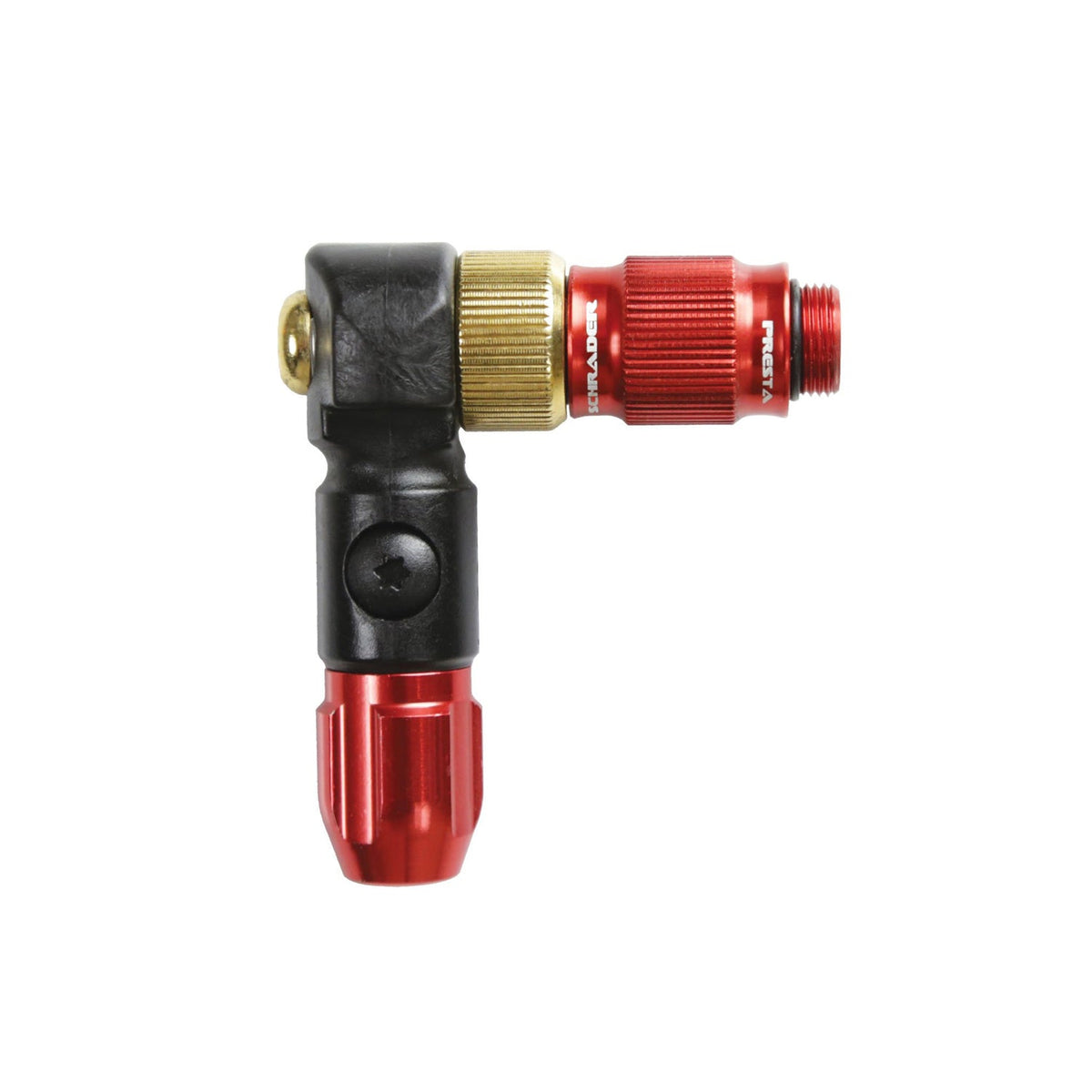 Percuteur LEZYNE ABS-1 Pro HP Chuck Tressé Rouge
