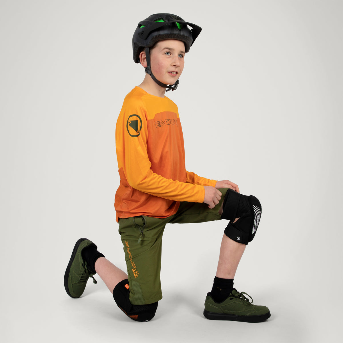 Genouillères ENDURA MT500 D3O Junior Noir