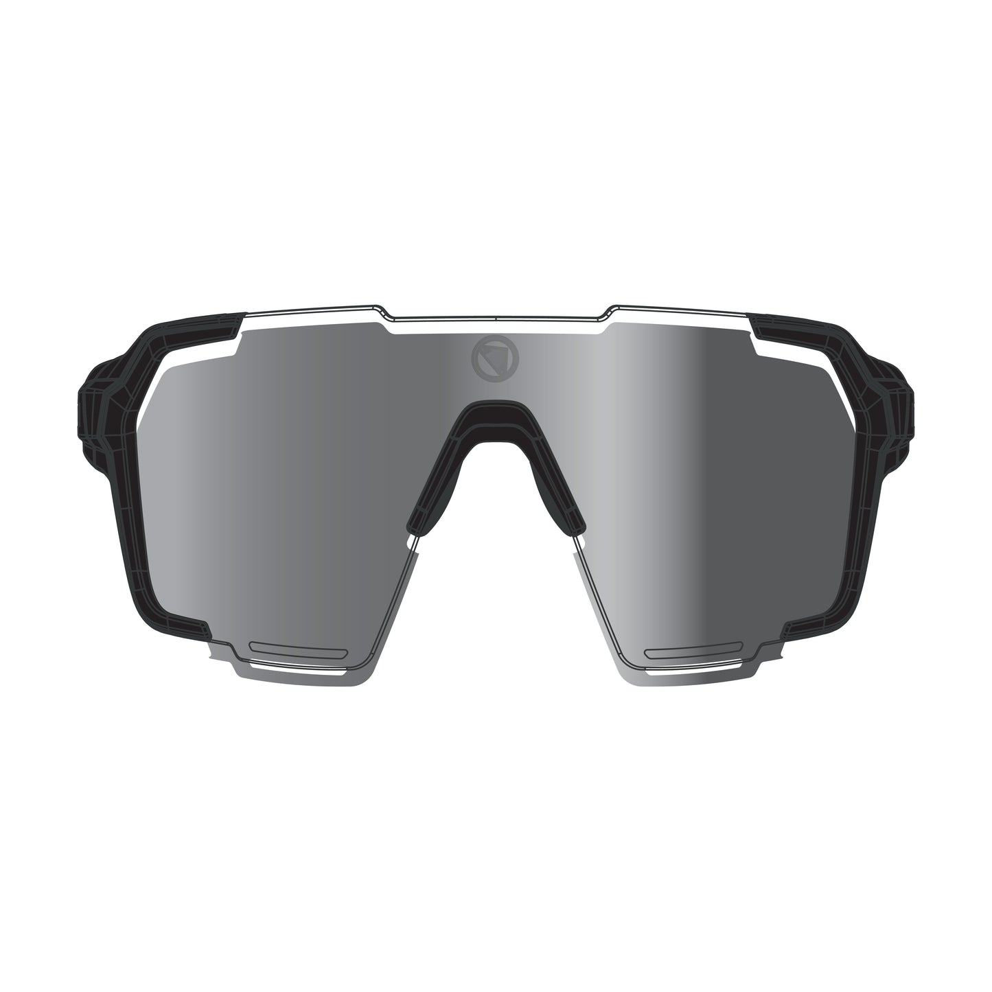 Gogle ENDURA SINGLETRACK FRAMELESS Black 2025