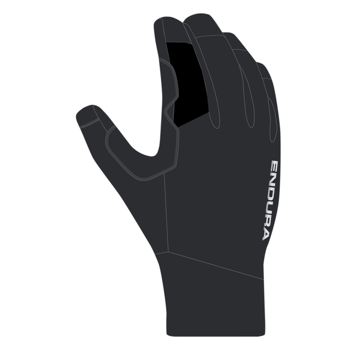 Gants ENDURA LOOP WATERPROOF Noir