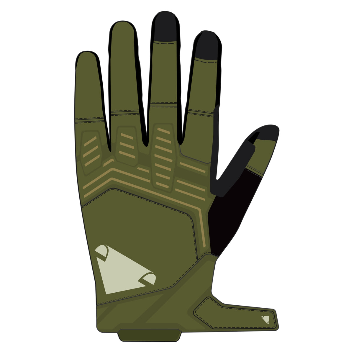 Gants ENDURA SINGLETRACK WINDPROOF Kaki 2026