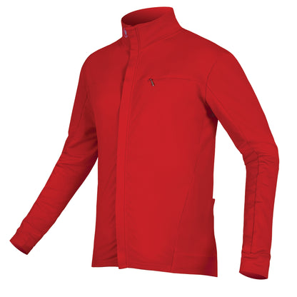 Maillot ENDURA XTRACT ROUBAIX Manches Longues Rouge