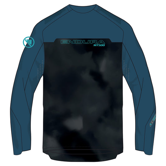 ENDURA MT500 BURNER Langærmet Jersey Blå 2025