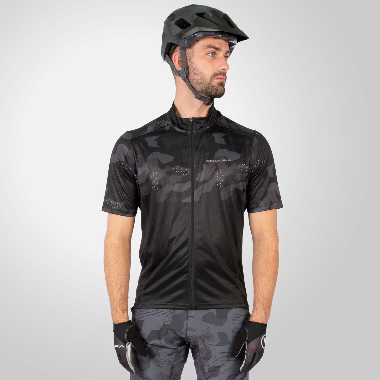 ENDURA HUMMVEE RAY II Kortærmet Jersey Sort
