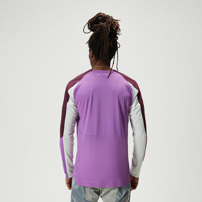 Maillot ENDURA MT500 BURNER LITE Manches Longues Violet