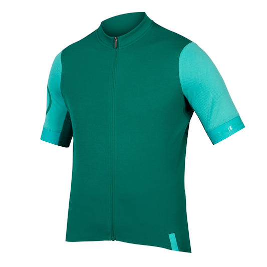 ENDURA FS260 Kortärmad Jersey Grön/Turkos