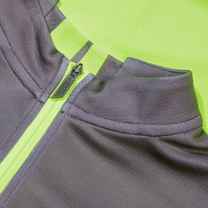 Maillot ENDURA FS260 PRINT Manches Courtes Vert