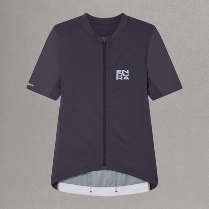 Maillot ENDURA ALLTRACK RIDE Manches Courtes Carbon Gris
