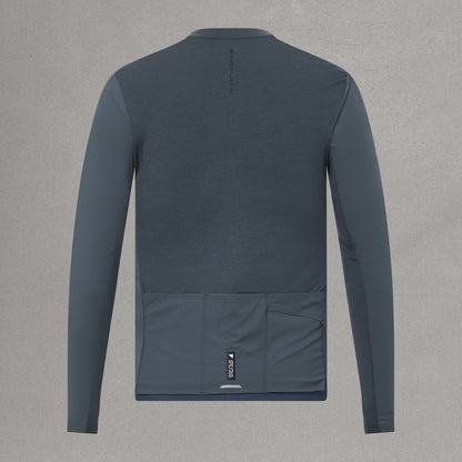 Maillot ENDURA ALLTRACK RIDE Manches Longues Carbon Gris
