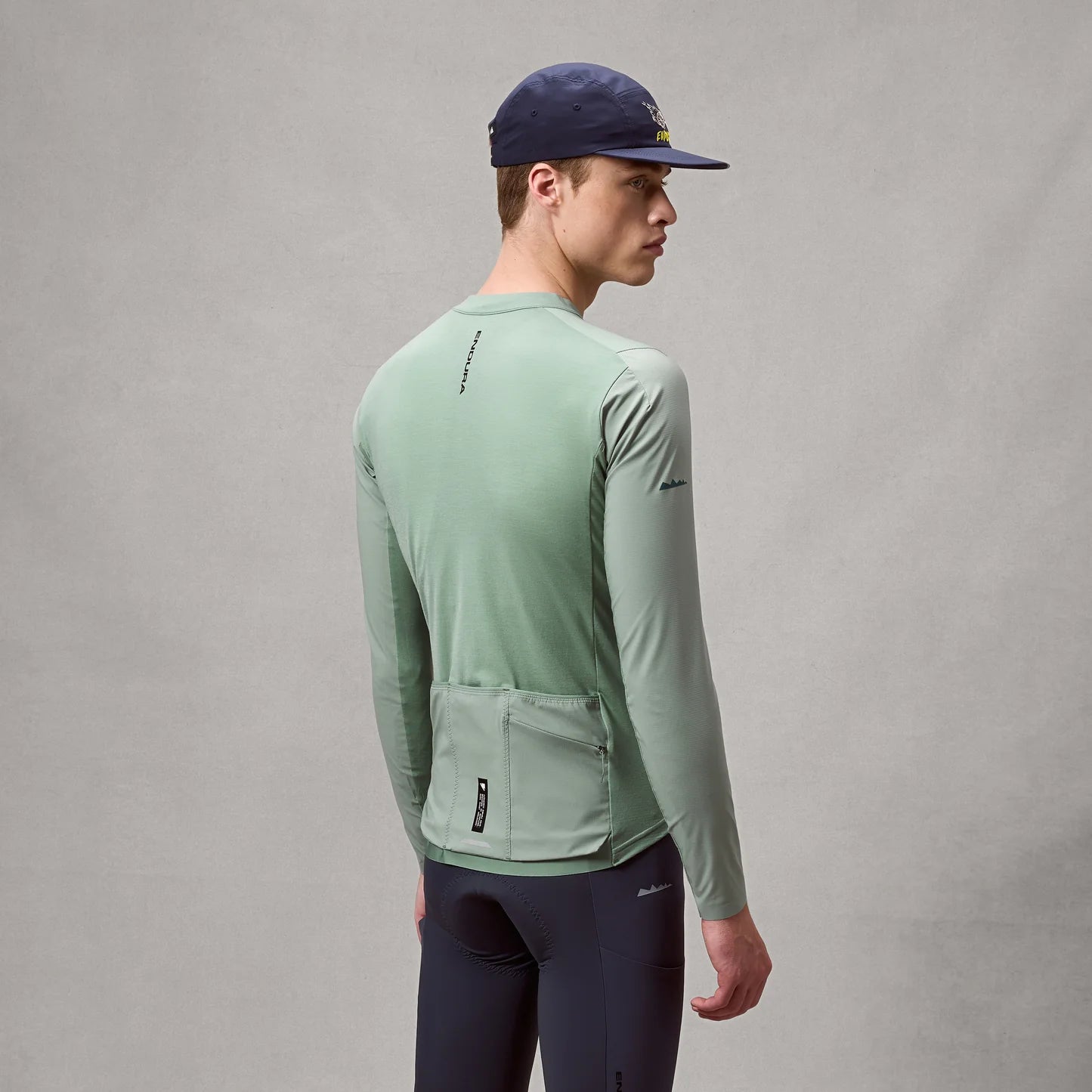 Maillot ENDURA ALLTRACK RIDE Manches Longues Vert Sage