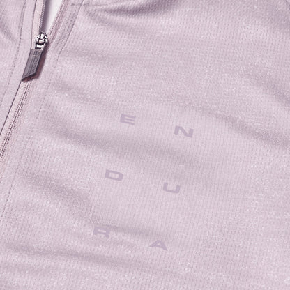 Maillot ENDURA FS260 PRINT Manches Courtes Titanium Rose
