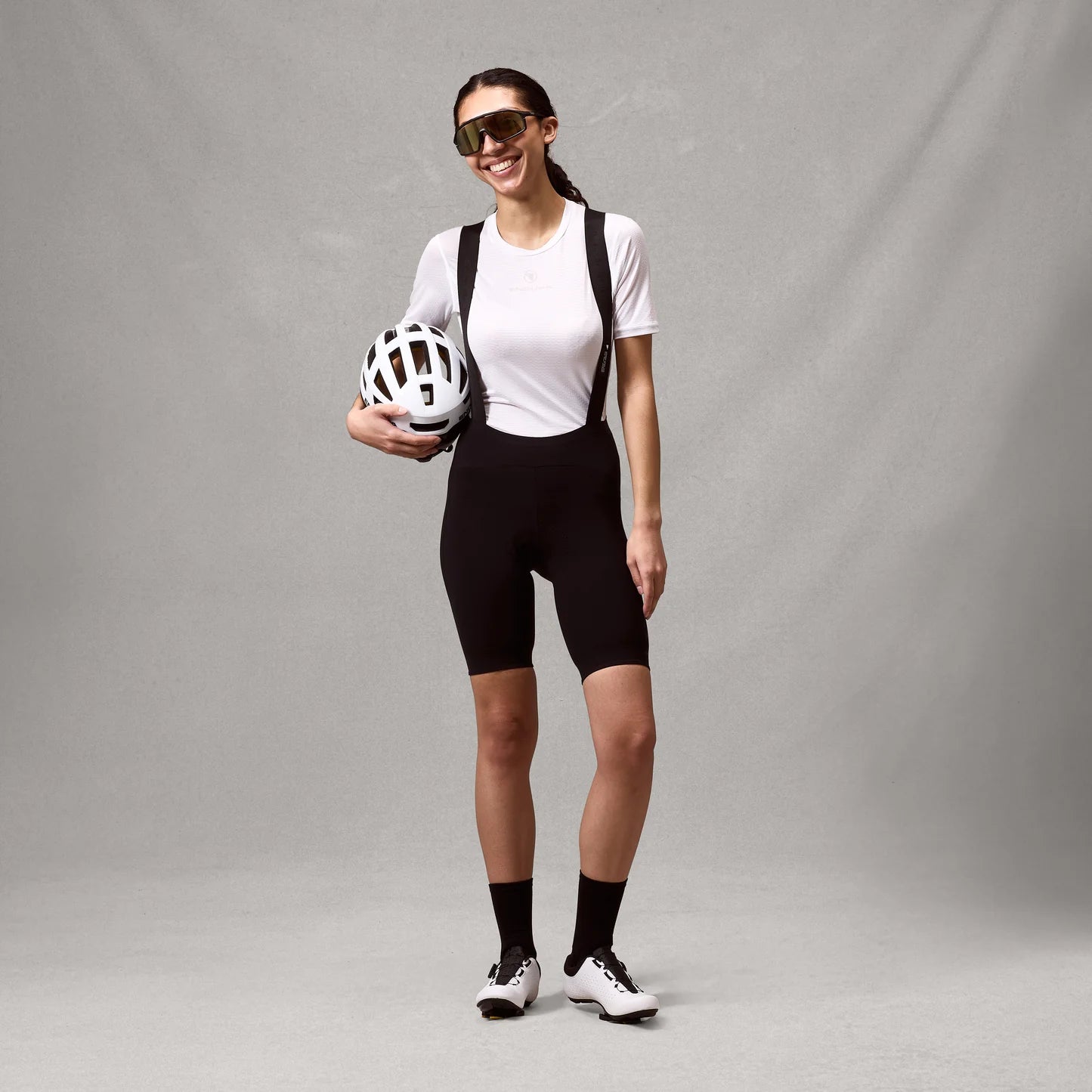 Damska koszulka termoaktywna ENDURA PRO SL POWER Bib Tight Black