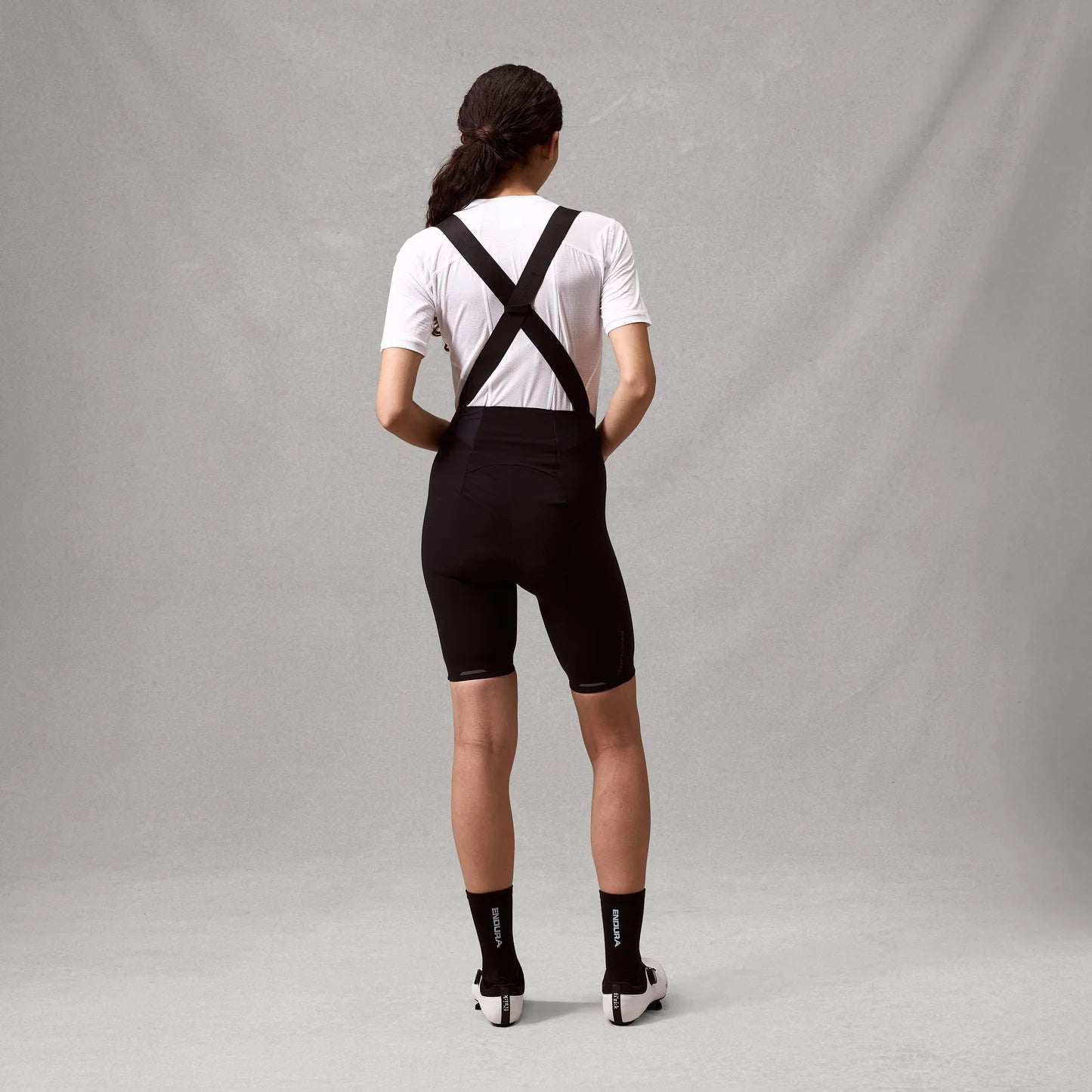 Damska koszulka termoaktywna ENDURA PRO SL POWER Bib Tight Black