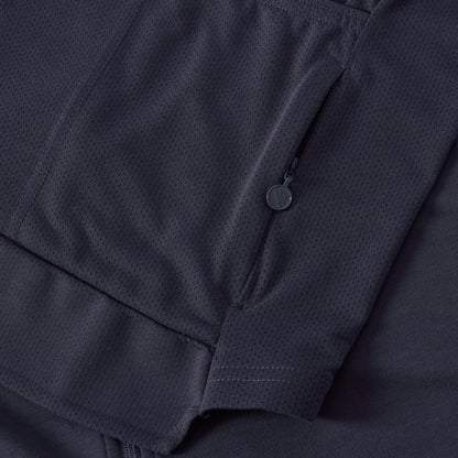 Maillot ENDURA LOOP ZIPPED Manches Courtes Carbon Gris